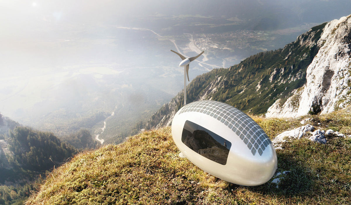 Solar-Powered “Capsule” Lets You Live Off-the-Grid Anywhere in the World